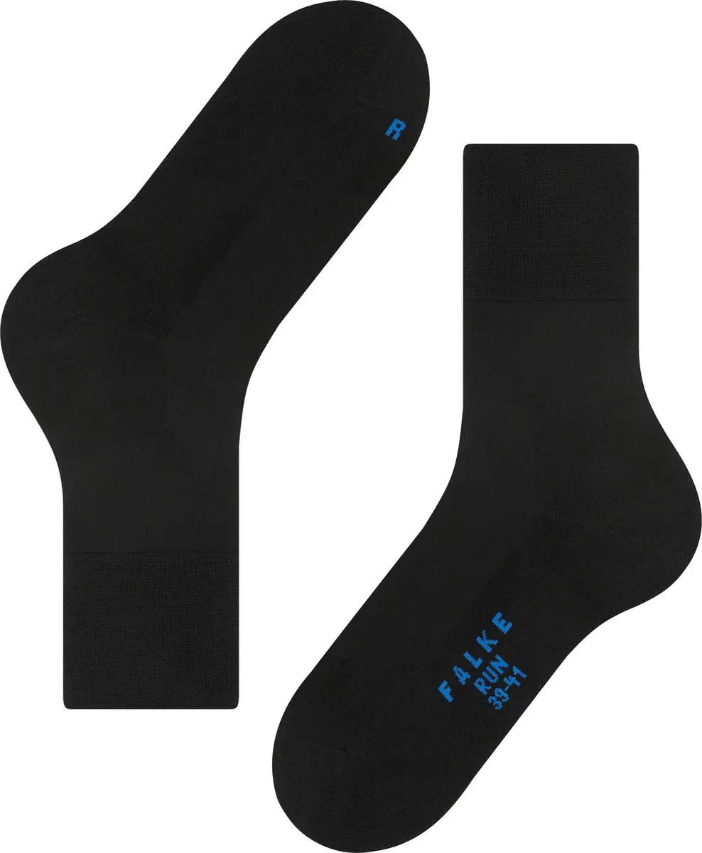 Falke Run Sokken - 44/45 - Zwart