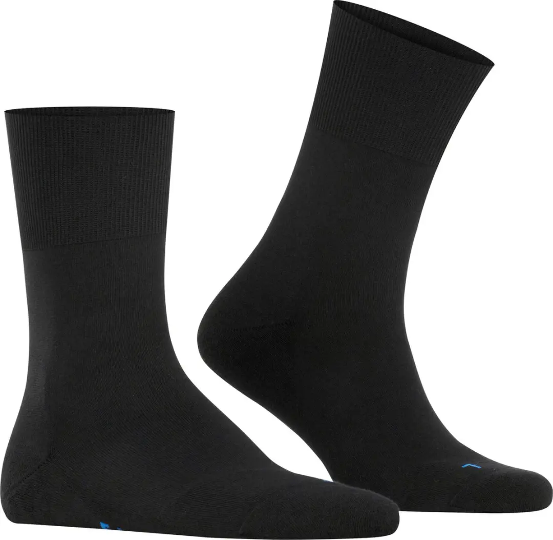 Falke Run Sokken - 44/45 - Zwart