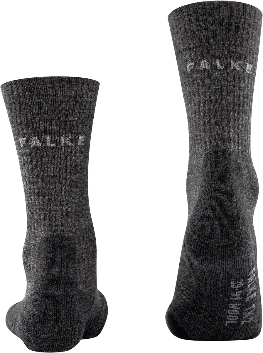 Falke TK2 Wool Wandelsokken Dames - Grijs - Maat 35/36