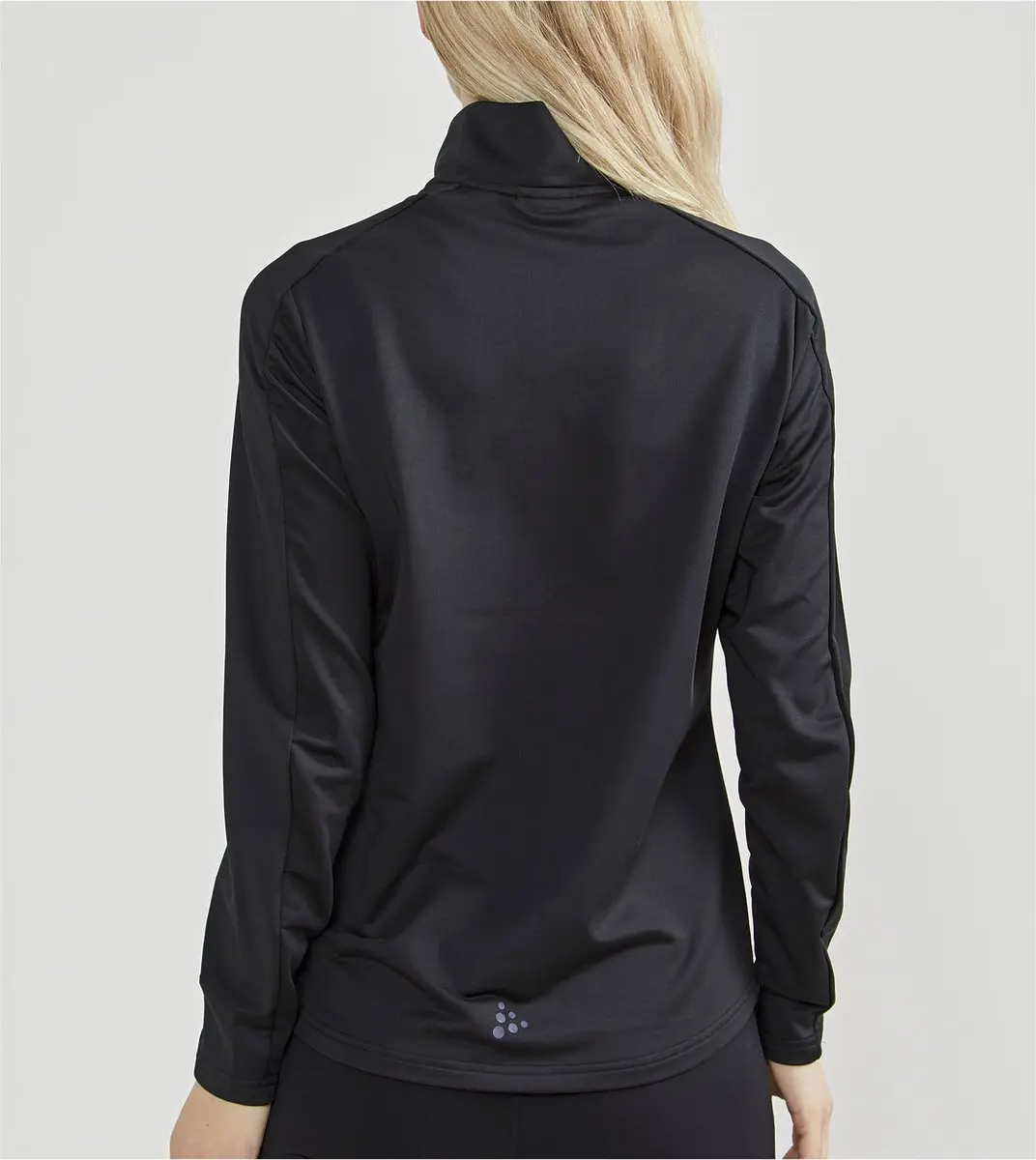 Craft Core Gain Midlayer Sportshirt Dames - XS - Zwart