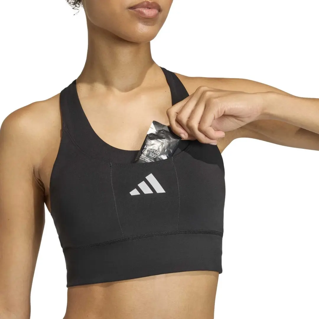 Adidas Adi365 Running Sportbeha - Medium Impact - Zwart L