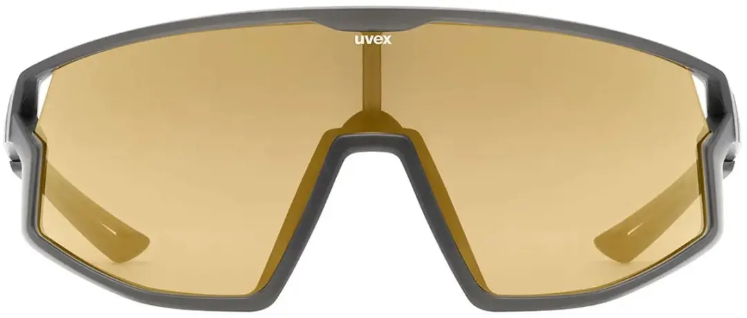 Uvex Skyryse Zonnebril Transparant Mirror Gold CAT3 - Smoke Matt