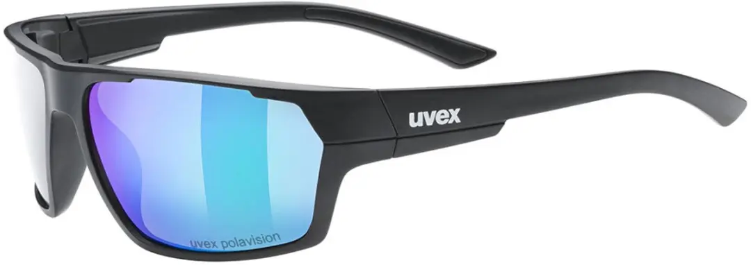 Uvex Sportstyle 233 Gepolariseerde Zonnebril Transparant Polavision Mirror Green