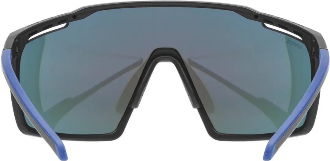 Uvex Mtn Perform Supravision Zonnebril Blauw CAT2 - Transparant Mirror