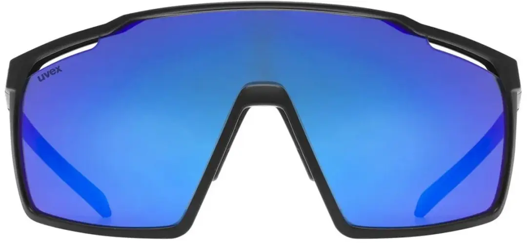 Uvex Mtn Perform Supravision Zonnebril Blauw CAT2 - Transparant Mirror