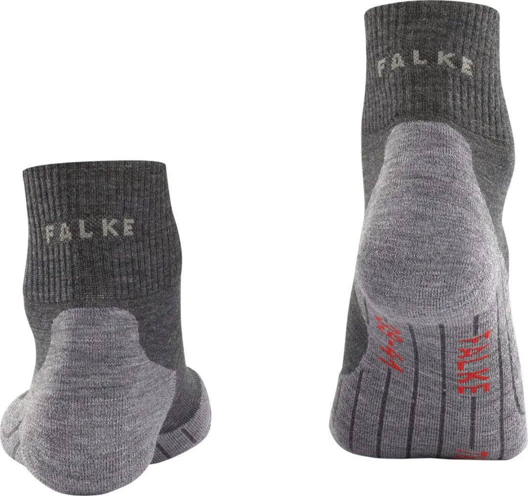 Falke TK5 Short Wandelsokken Heren - Grijs - Maat 39-41