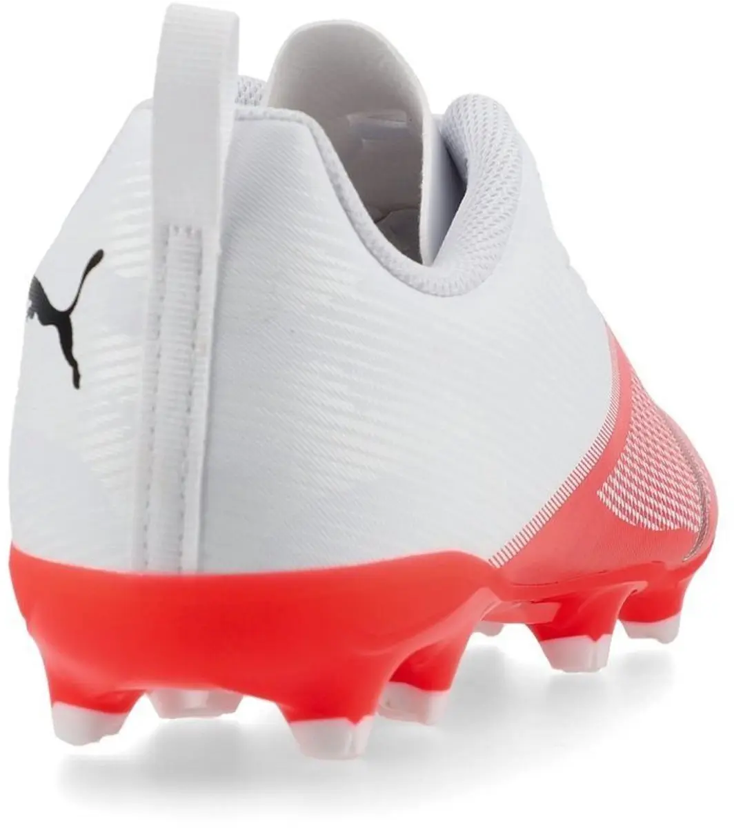 PUMA Ultra 7 Play FG/AG Jr Sportschoenen - 34 - Ultra Red/Black/White