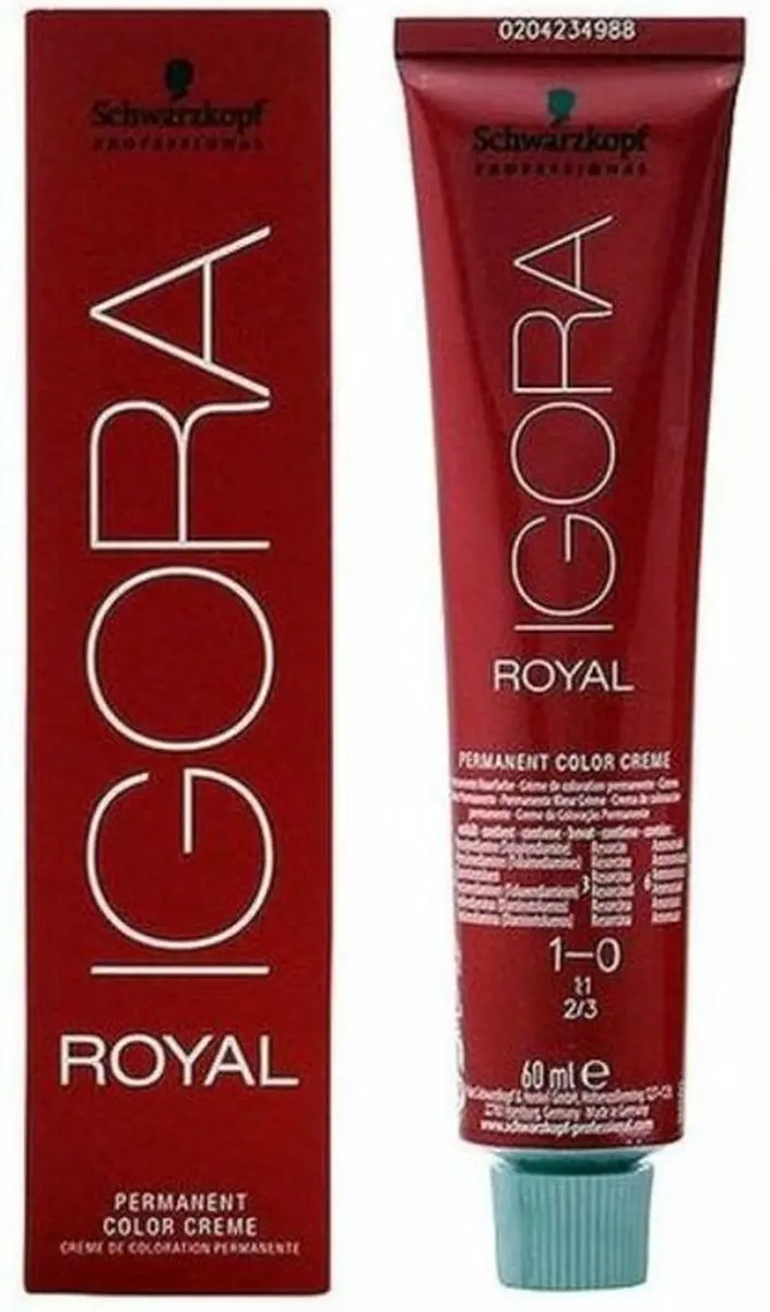 Schwarzkopf Professional Igora Royal 1-0 Kleurspoeling 60ml