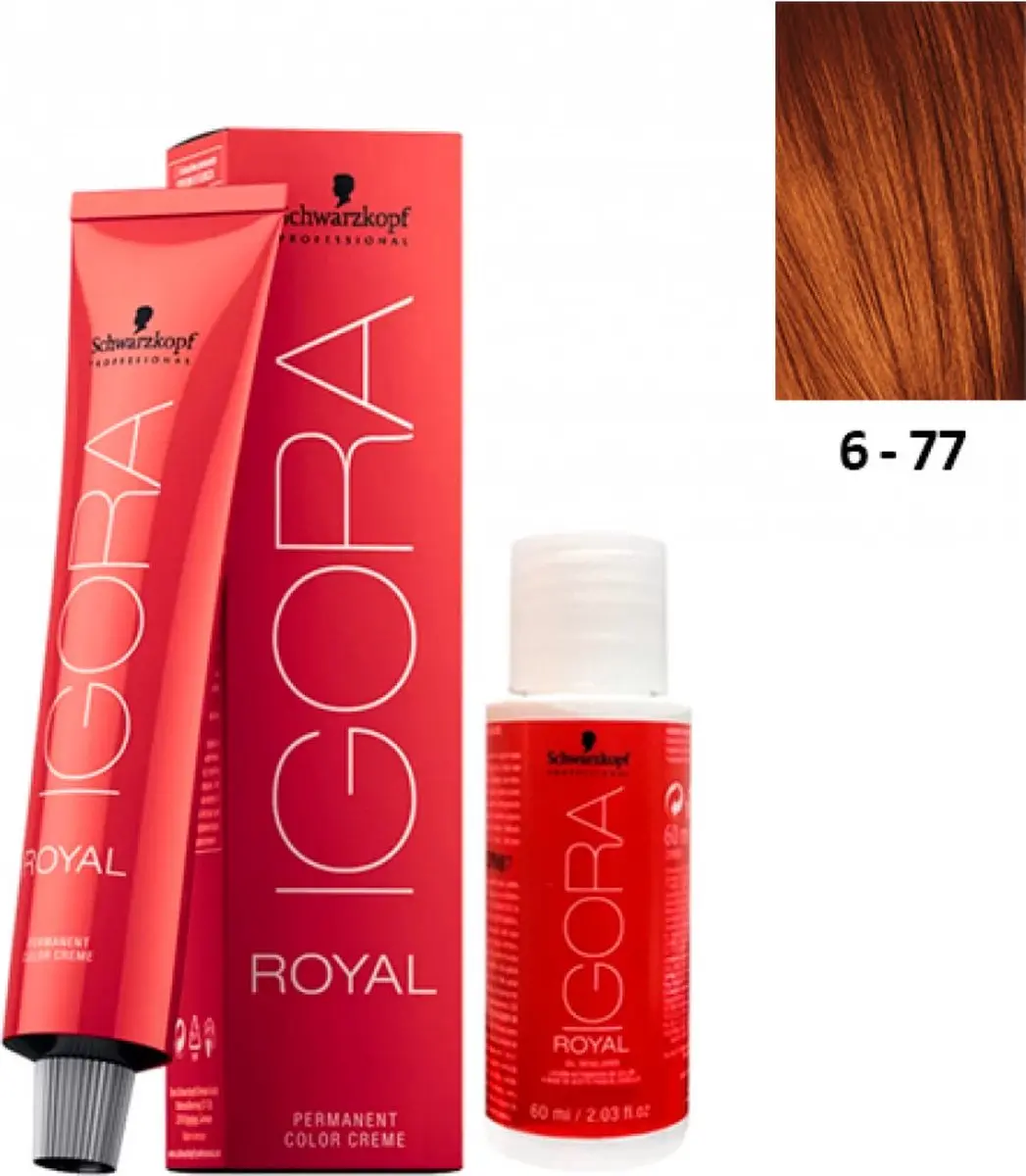 Schwarzkopf Professional Igora Royal 6-77 Kleurspoeling 60ml