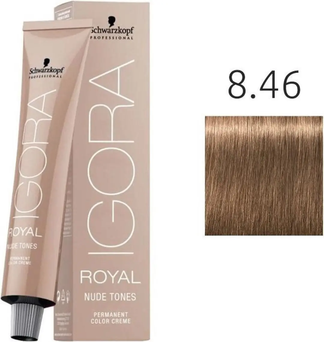 Schwarzkopf Igora Royal 8-46 Kleurspoeling 60ml