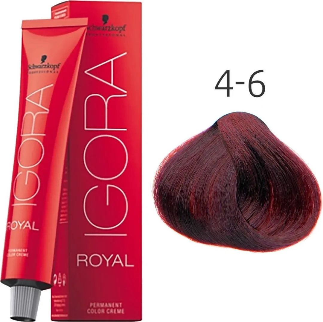 Schwarzkopf Igora Royal 4-6 Kleurspoeling 60ml