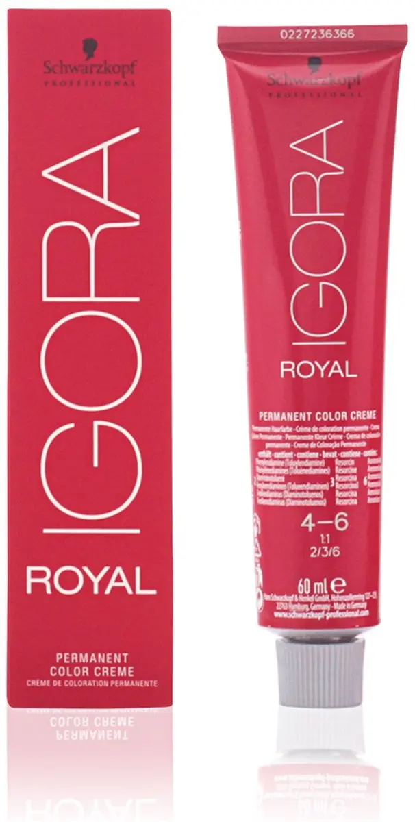 Schwarzkopf Igora Royal 4-6 Kleurspoeling 60ml