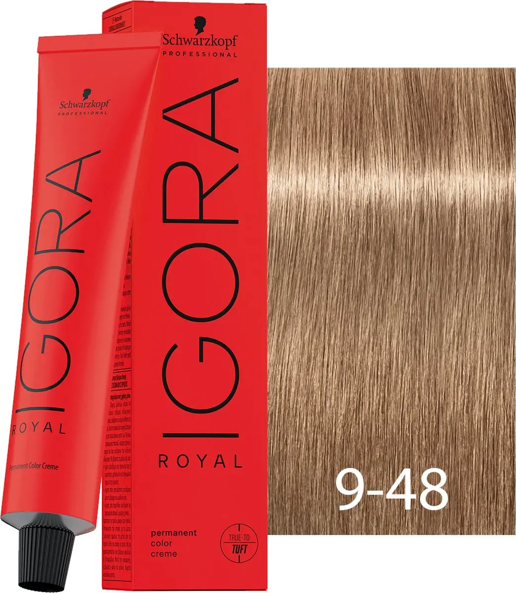 Schwarzkopf Igora Royal 9-48 Kleurspoeling 60ml