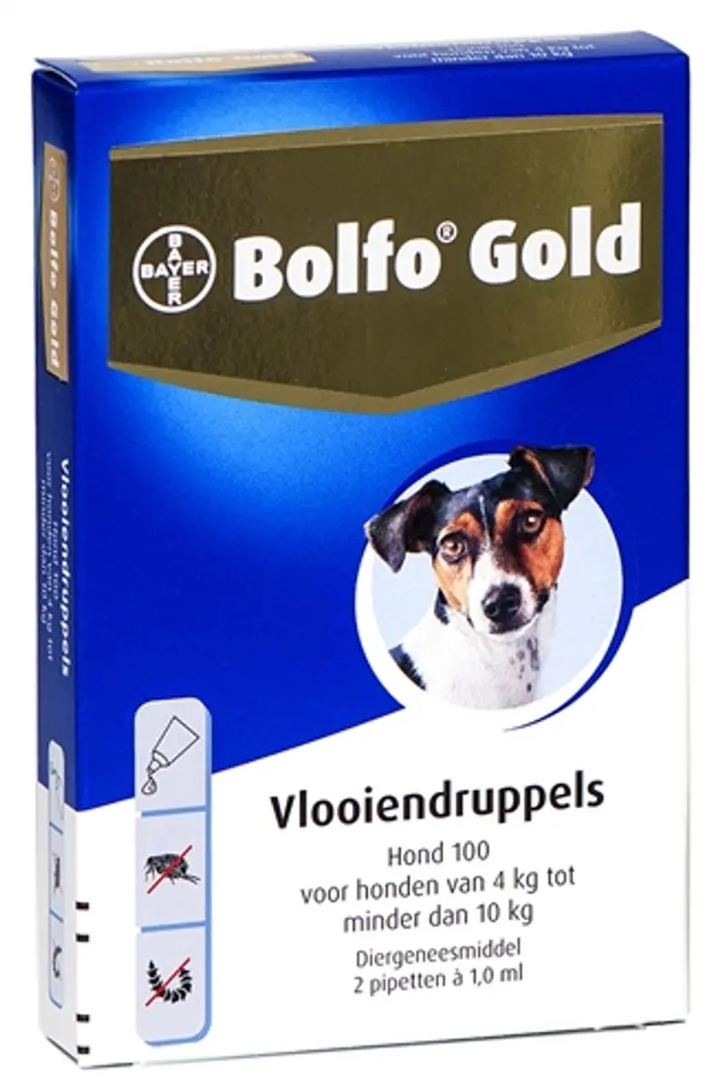 Bolfo Elanco Anti Vlooienmiddel Hond 4-10kg - 2 Pipetten - afbeelding 3 van 3