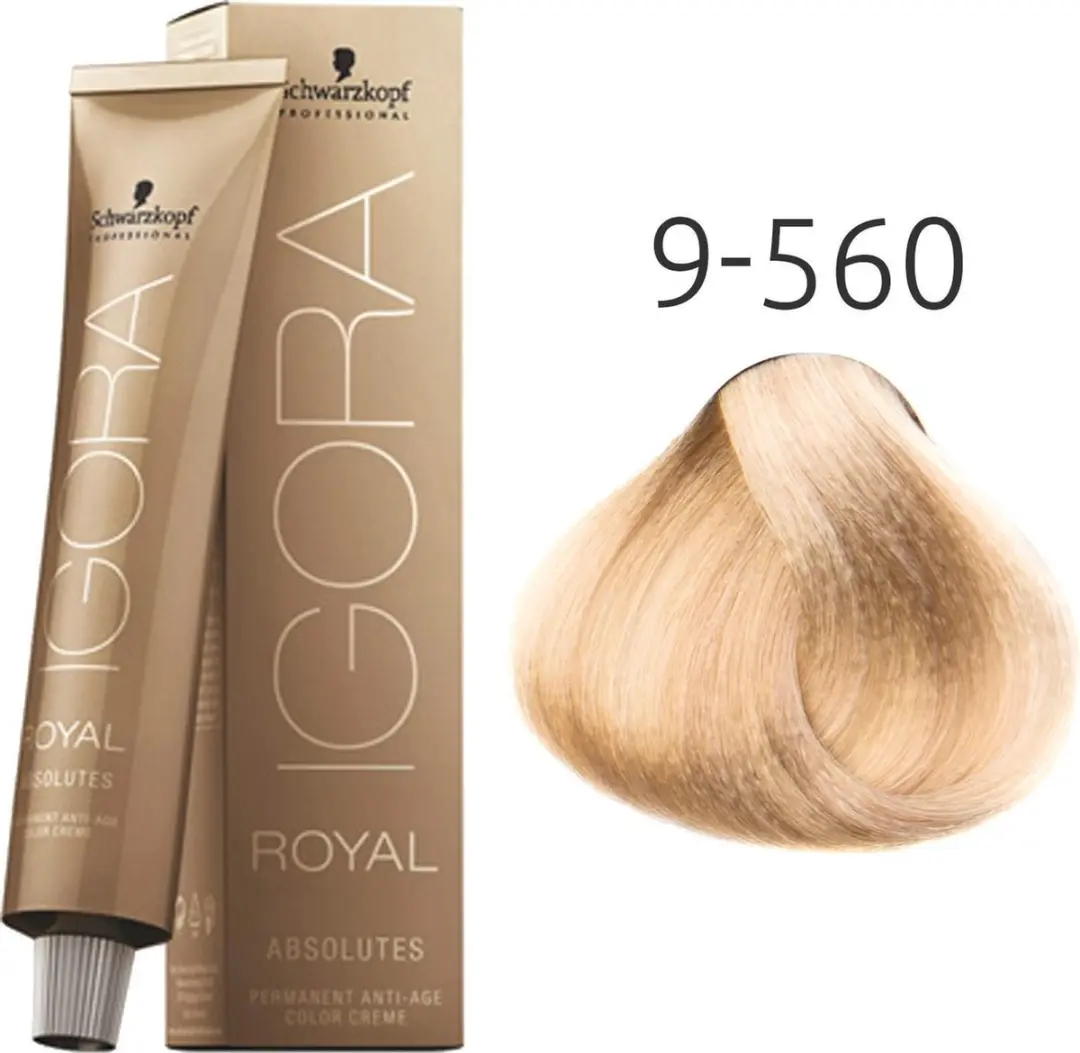 Schwarzkopf Igora Royal Absolutes 9-560 Permanent Haarkleur 60ml