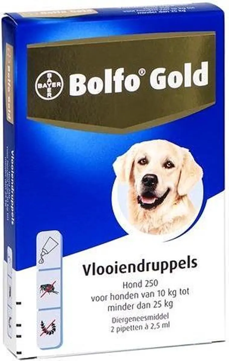 Bolfo Gold Hond 40 Pipetten - 2 Stuks - afbeelding 6 van 6
