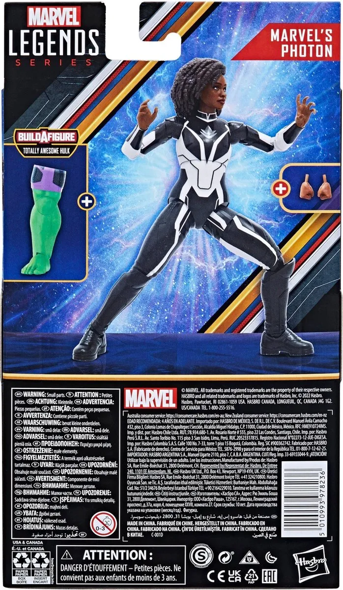 Marvel Legends Photon Totally Awesome Hulk F36815X0 Actiefiguur - 15 cm