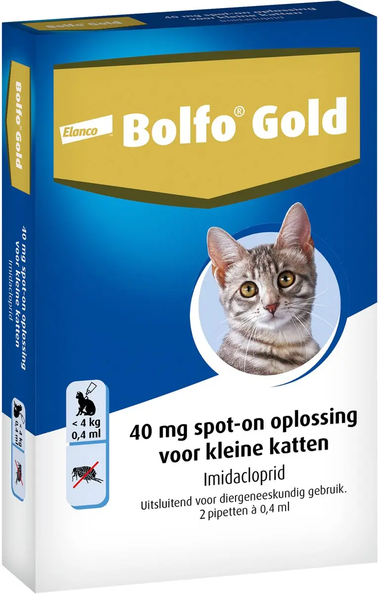 Bolfo Elanco Vlooiendruppels Kat