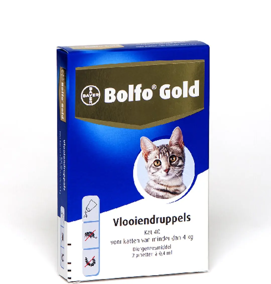 Bolfo Elanco Vlooiendruppels Kat - 2 Pipetten - afbeelding 4 van 4