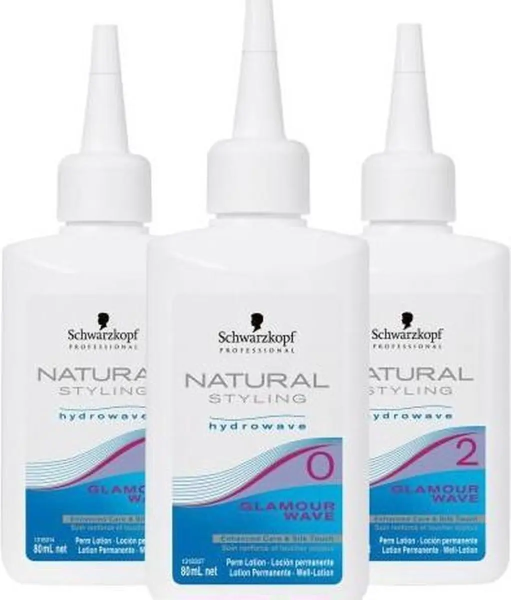 Schwarzkopf Natural Styling Glamour Wave Hydrowave Permanentvloeistof 80ml