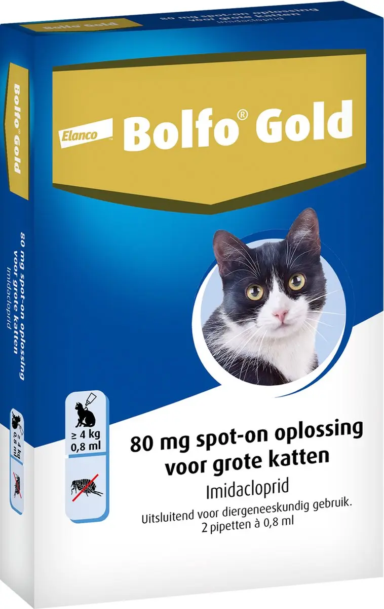 Bolfo Elanco Vlooiendruppels Kat