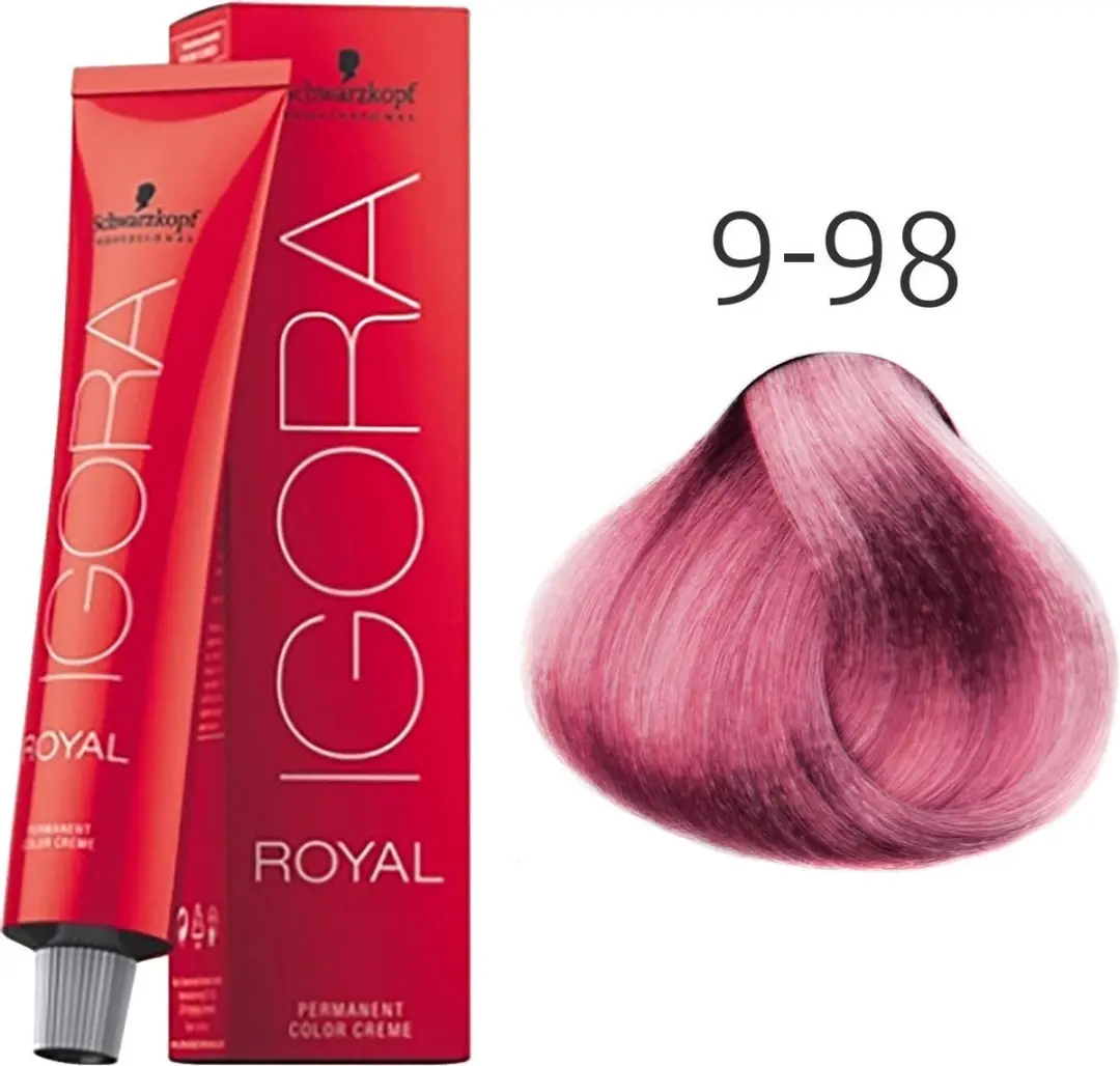 Schwarzkopf Igora Royal 9-98 Kleurspoeling 60ml
