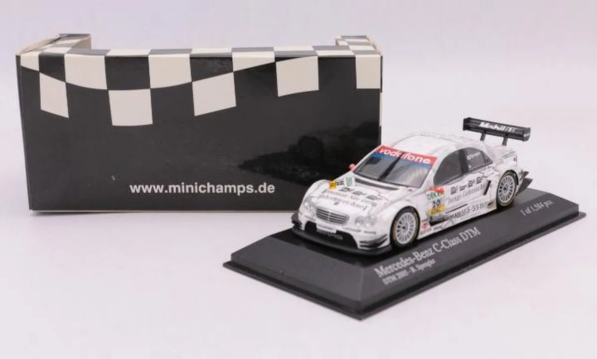 Mercedes-Benz C-Class DTM #20 Team Persson 2005 - 1:43 - Minichamps 400053520 - afbeelding 6 van 6