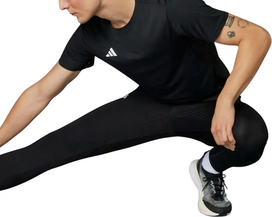 Adidas Adizero Essentials Tight Heren L - Zwart