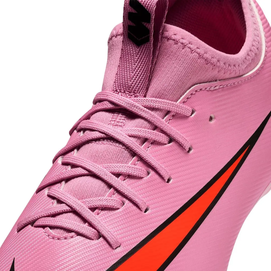 Nike Mercurial Vapor 16 FG/MG Voetbalschoenen Junior FQ8392-600 - 36 - Roze/Rood/Lichtblauw/Zwart - afbeelding 3 van 6