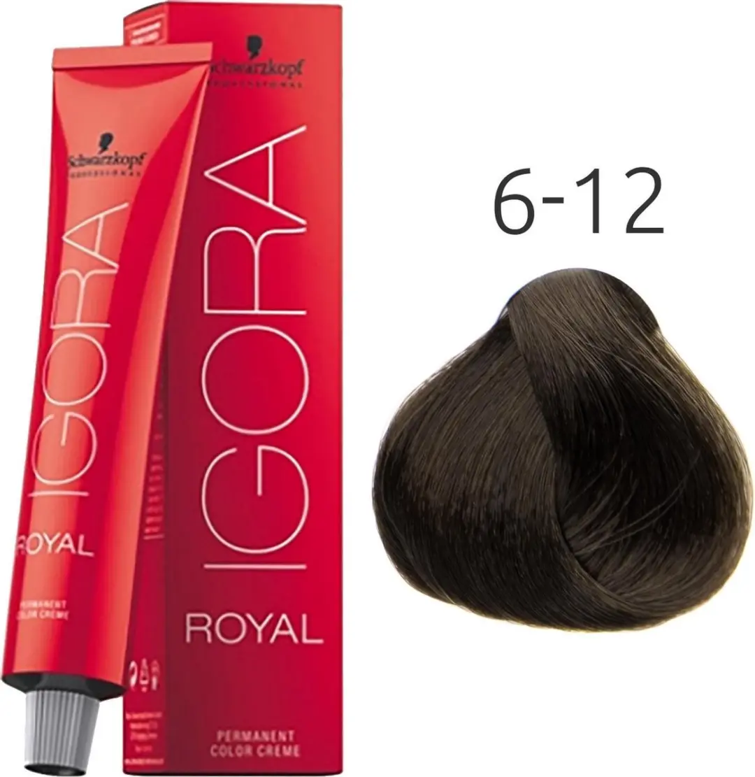 Schwarzkopf Igora Royal 6-12 Kleurspoeling 60ml