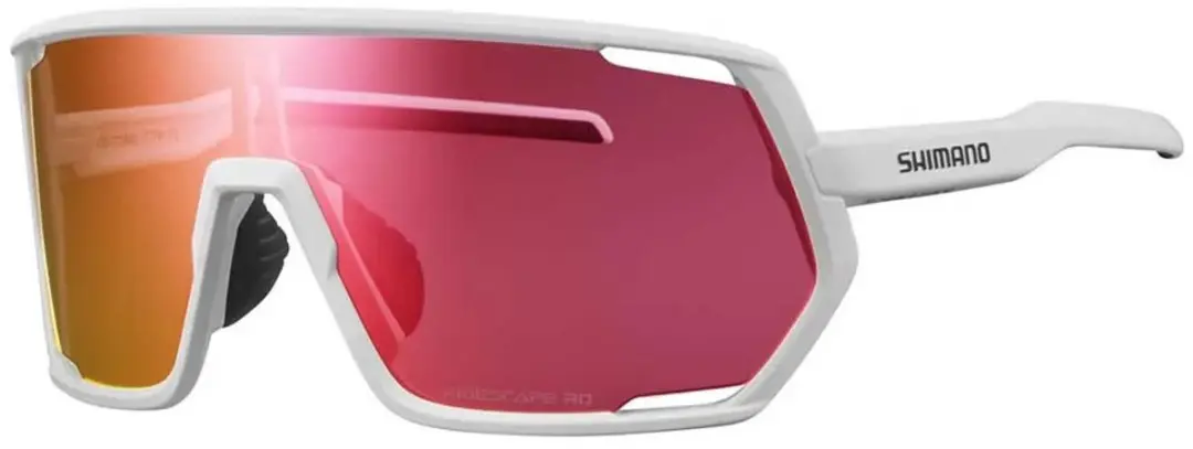 Shimano Technium 2 Zonnebril - Matte White - Havana Rood