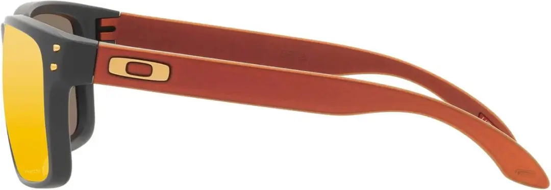 Oakley Holbrook Zonnebril - Matte Carbon / Prizm 24K Polarized - Grijs
