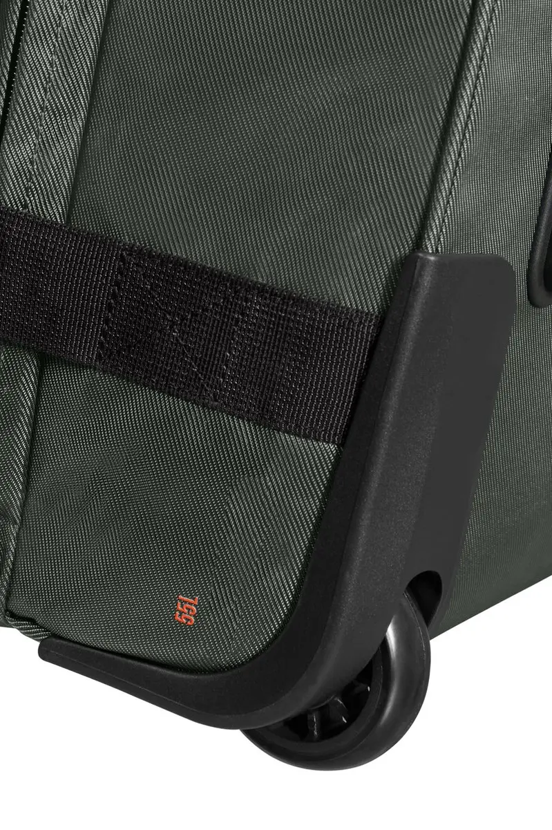 American Tourister Urban Track Duffle Small Reistas met wielen - 55L - Donker Khaki - afbeelding 4 van 6