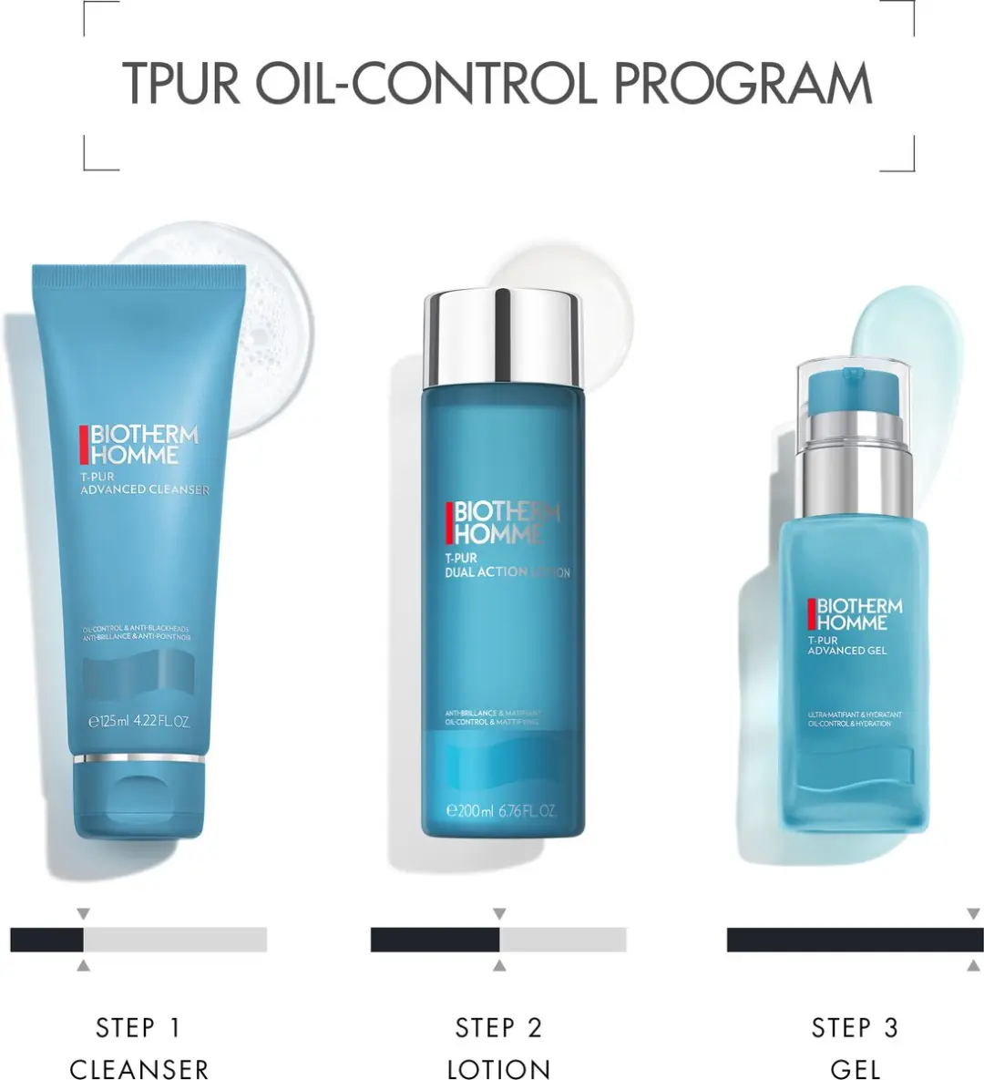 Biotherm Homme T-Pur Advanced Gel 50ml
