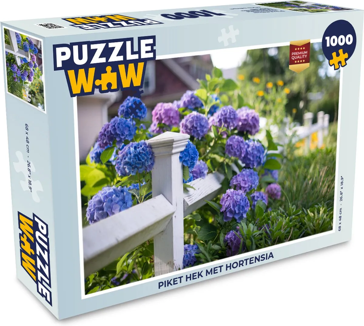 PuzzleWow Puzzel Piket Hek Hortensia