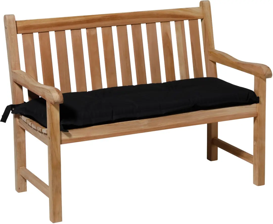 Madison Tuinbankkussen Panama 120x48cm - Zwart - afbeelding 3 van 6