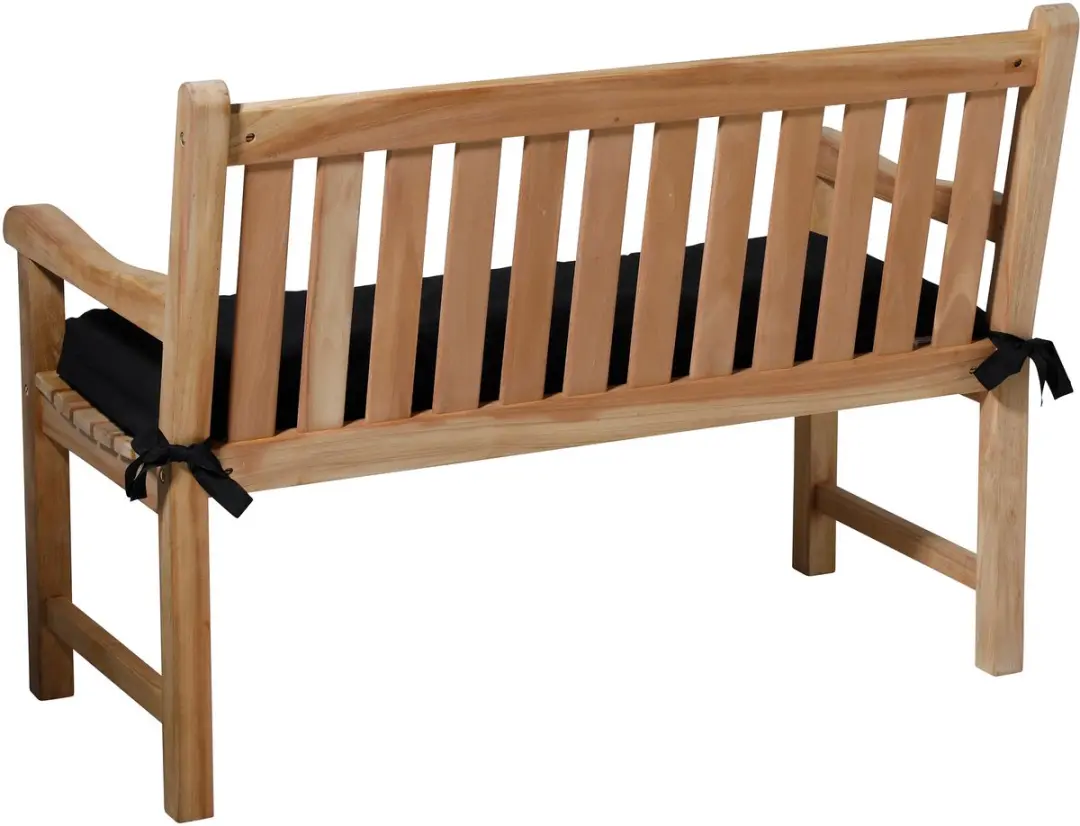 Madison Tuinbankkussen Panama 120x48cm - Zwart - afbeelding 5 van 6