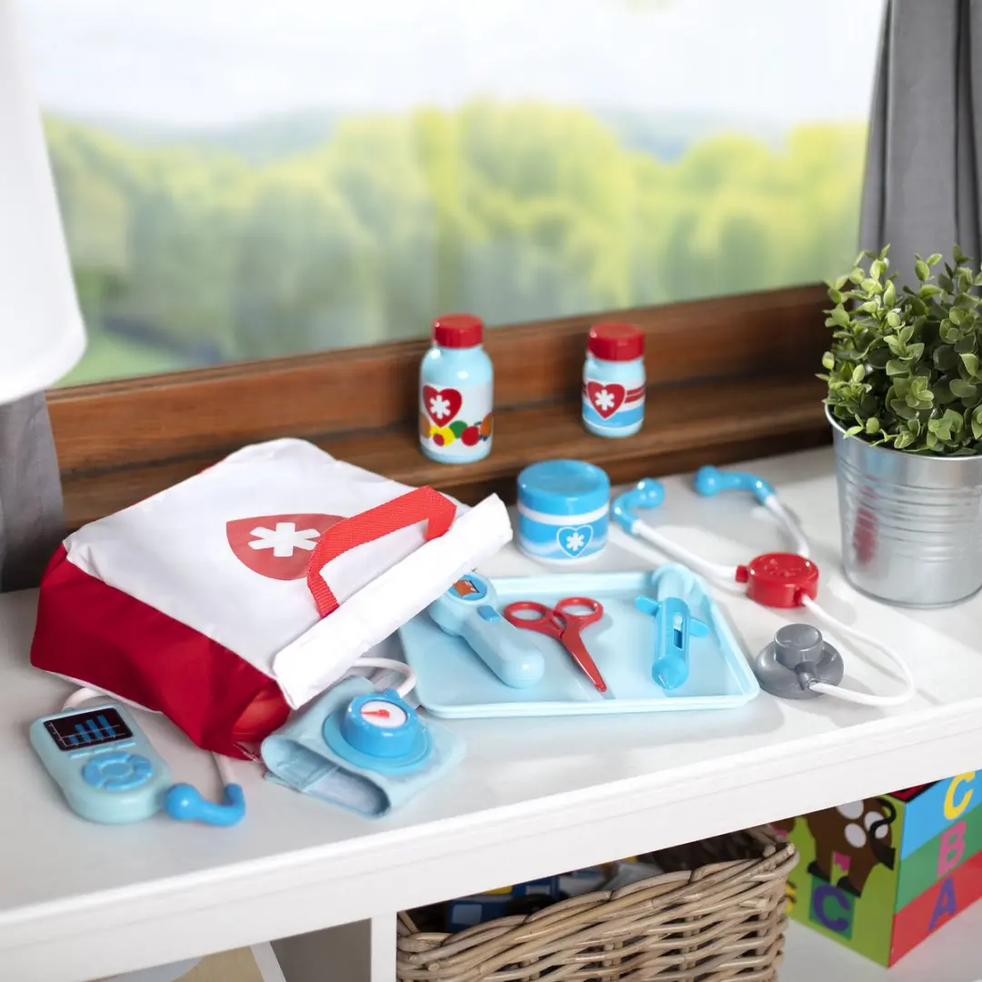 Melissa & Doug Dokter Speelset 25-delig - Meerkleurig - afbeelding 3 van 6