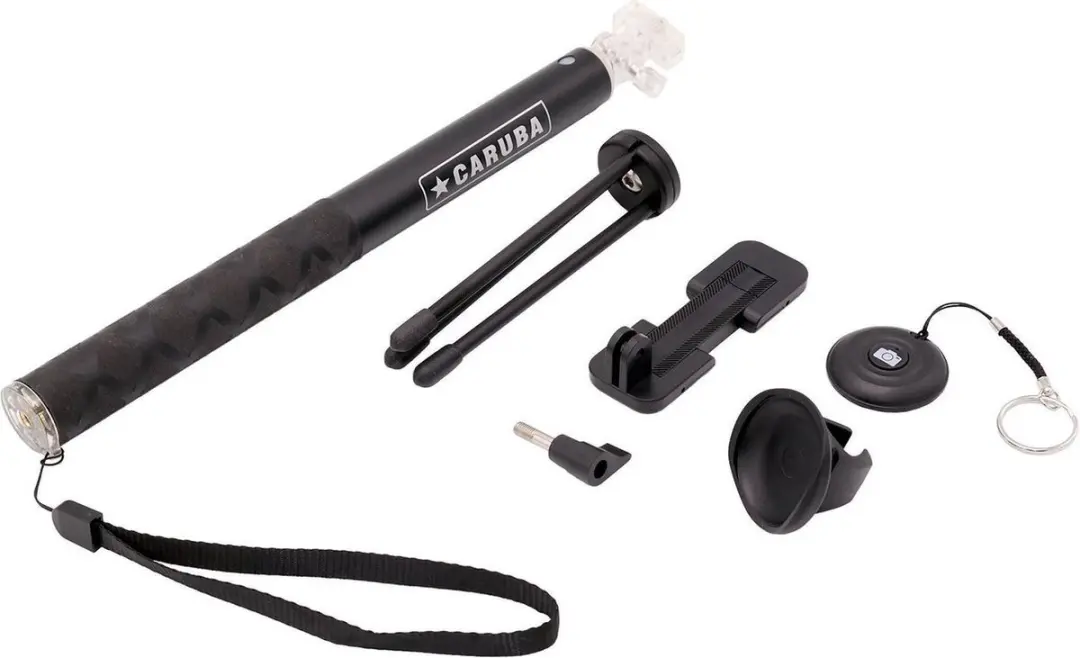 Caruba D128142 selfiestick Universeel Zwart