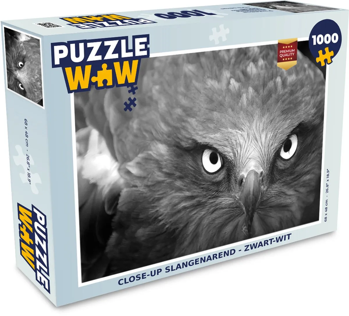 PuzzleWow Arend Legpuzzel 1000 Stuks