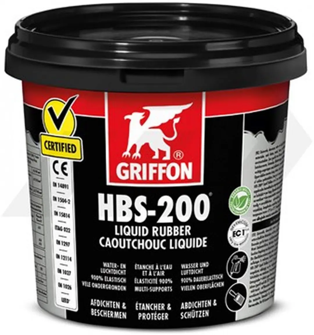 Griffon Vloeibaar Rubber HBS-200 1L