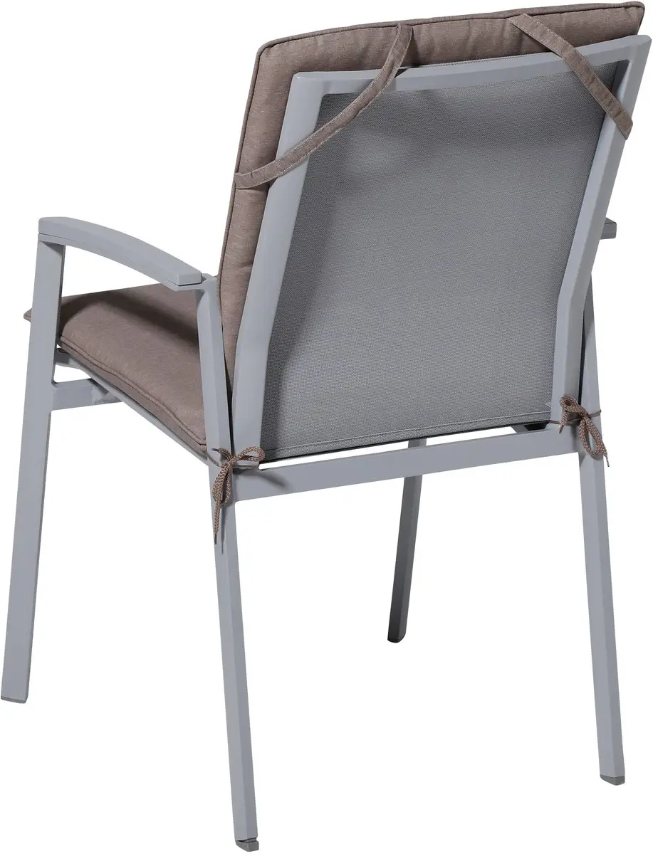 Madison Tuinkussens Stapelstoel - Panama Taupe 97x49cm - afbeelding 3 van 3