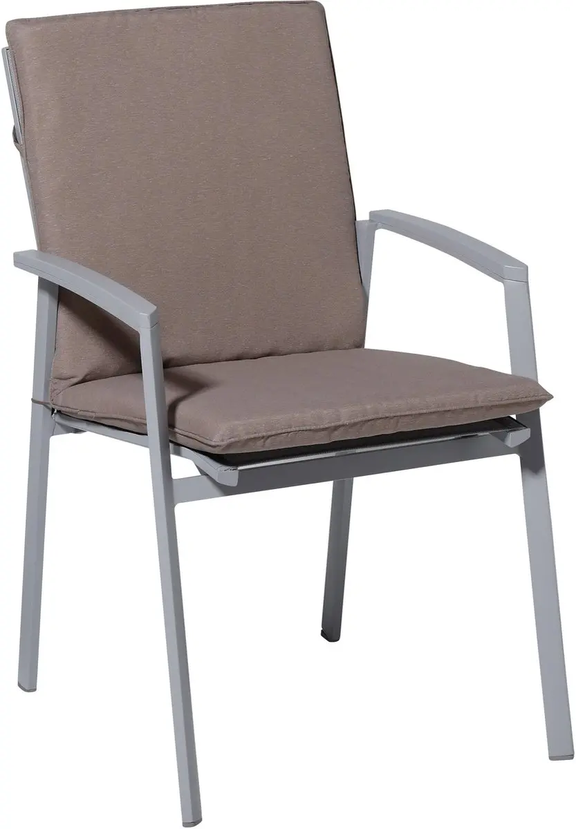 Madison Tuinkussens Stapelstoel - Panama Taupe 97x49cm - afbeelding 2 van 3