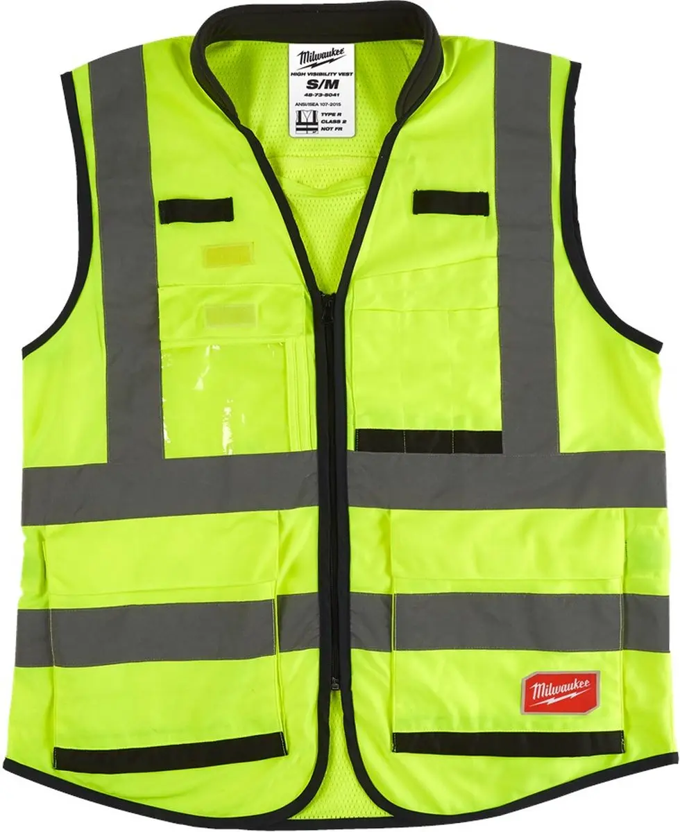 Milwaukee Premium Hi-Vis Veiligheidshesje Klasse 2 Geel