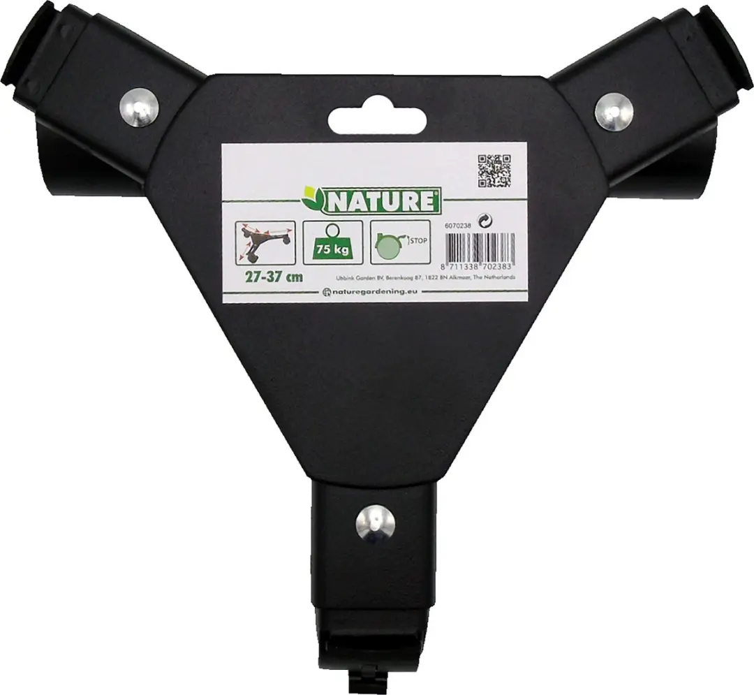 Nature Planttrolley Verstelbaar Ø27-37cm - Zwart - afbeelding 4 van 4