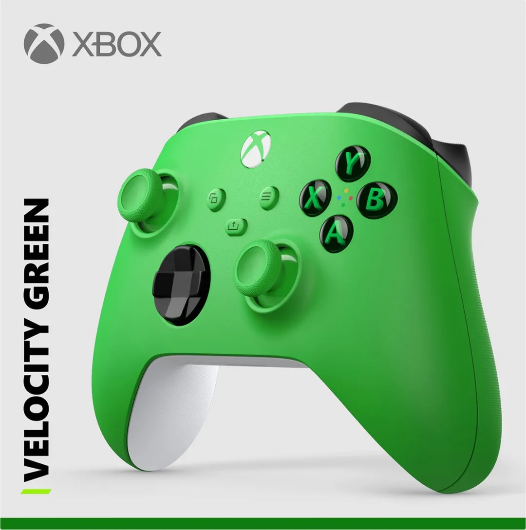 Xbox Draadloze Controller Velocity Green - Series X/S & Xbox One - afbeelding 6 van 6