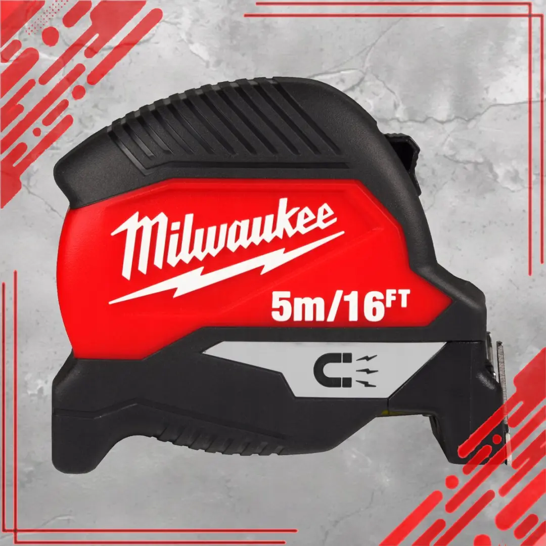 Milwaukee Gen 4 Magnetisch Meetlint 5m x 30mm - afbeelding 2 van 5