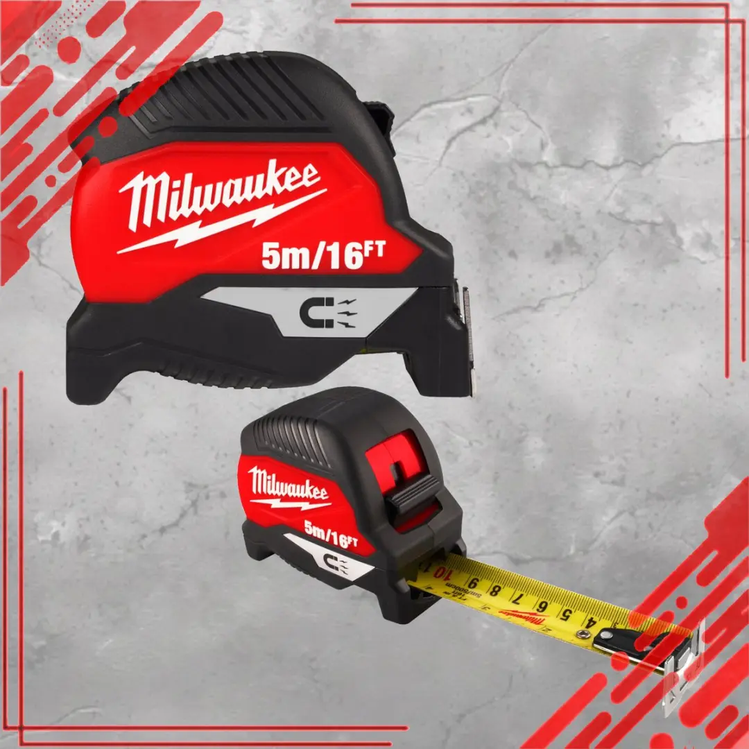 Milwaukee Gen 4 Magnetisch Meetlint 5m x 30mm - afbeelding 4 van 5