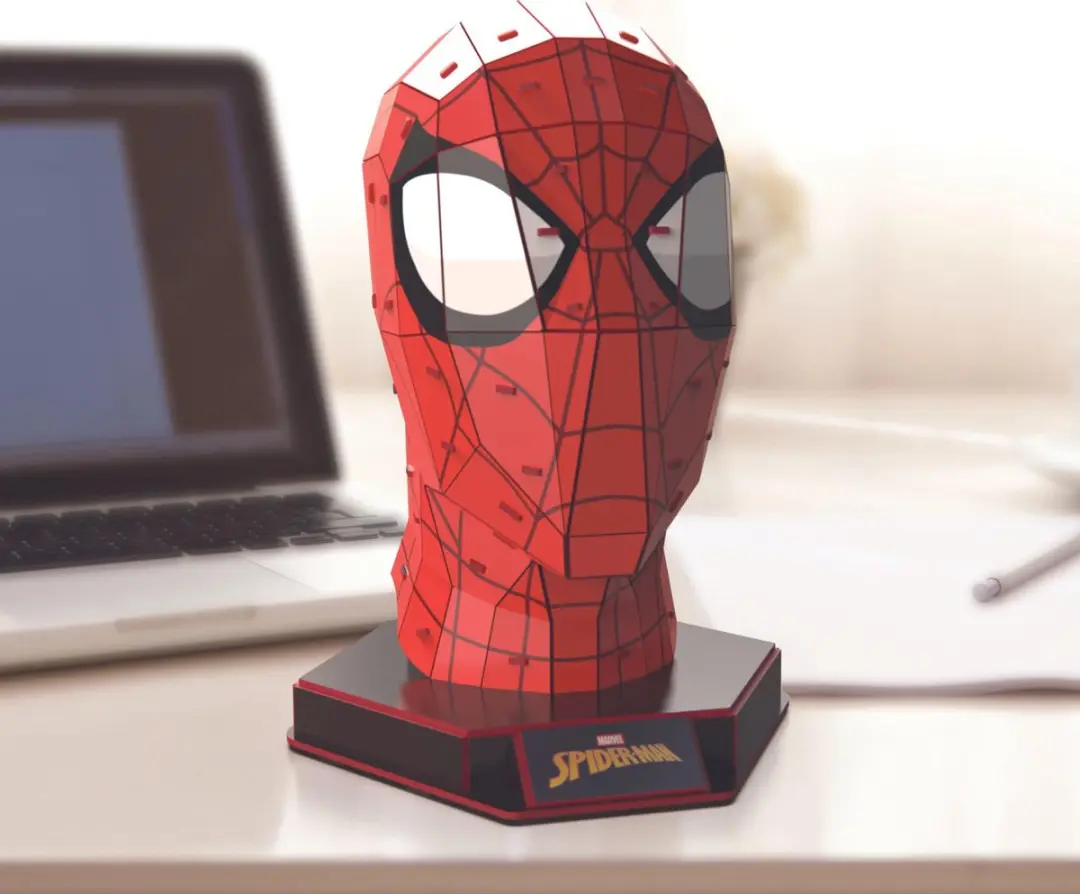 Spin Master Marvel 4D Build Spider-Man 3D Puzzel 82 Stuks