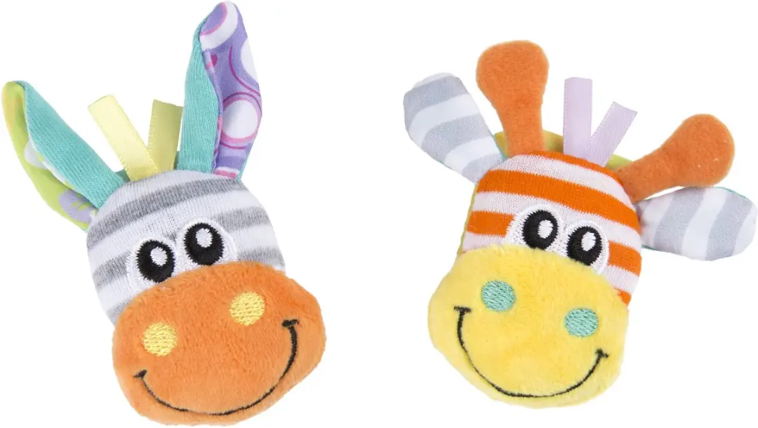 Playgro Jungle Friends Rammelaar Geschenkset - Multi